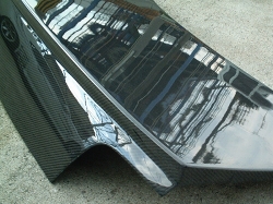 R33 GTR　F1 リアトランク フラット形状タイプ カーボン綾織